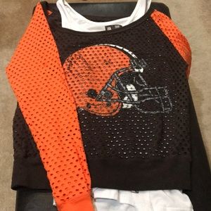 Women’s Cleveland brown long sleeve shirt